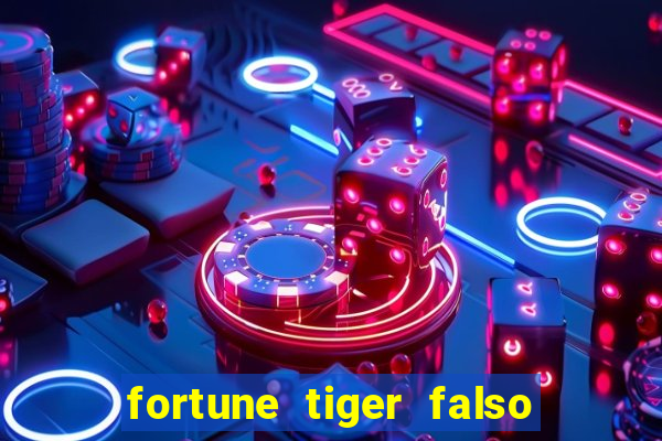 fortune tiger falso para brincar